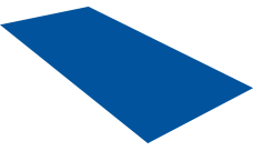 Плоский лист 0,7 PE с пленкой RAL 5005 сигнальный синий