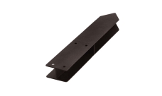 Элемент стыковочный металлический для грядки ДПК Grand Line 300мм Венге