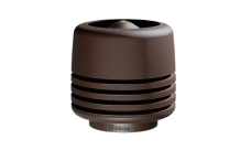 Колпак Docke Premium для вентиляционного выхода изолированного 160 темно-коричневый