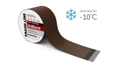 Лента герметизирующая Grand Line UniBand самоклеящаяся 10мх15см RAL 8017 коричневая