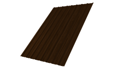 Профнастил С10A Grand Line 0,45 Print Elite Choco Wood TwinColor