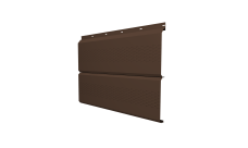 Софит ЭкоБрус 0,345 Grand Line с перфорацией 0,5 Satin Matt RAL 8017 шоколад