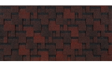 Черепица гибкая Döcke Pie Eurasia Лабиринт красный