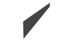 Ламель забора жалюзи Palermo Grand Line 0,45 PE-Double RAL 7016 антрацитово-серый