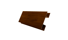 Планка H-образная стыковочная сложная 0,45 Print Premium Golden Wood Intense FTC (2м)