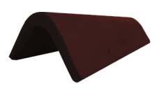 Боковая универсальная черепица Braas коричневый распродажа