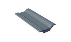 Половинчатая черепица Braas Франкфуртская графит