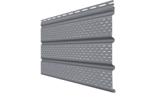 Софит Classic Grand Line полностью перфорированный серый графит (3,0м)